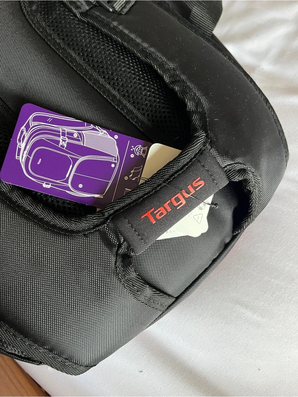 Brand New Targus Metropolitan Advanced Laptop Backpack Black 15.6